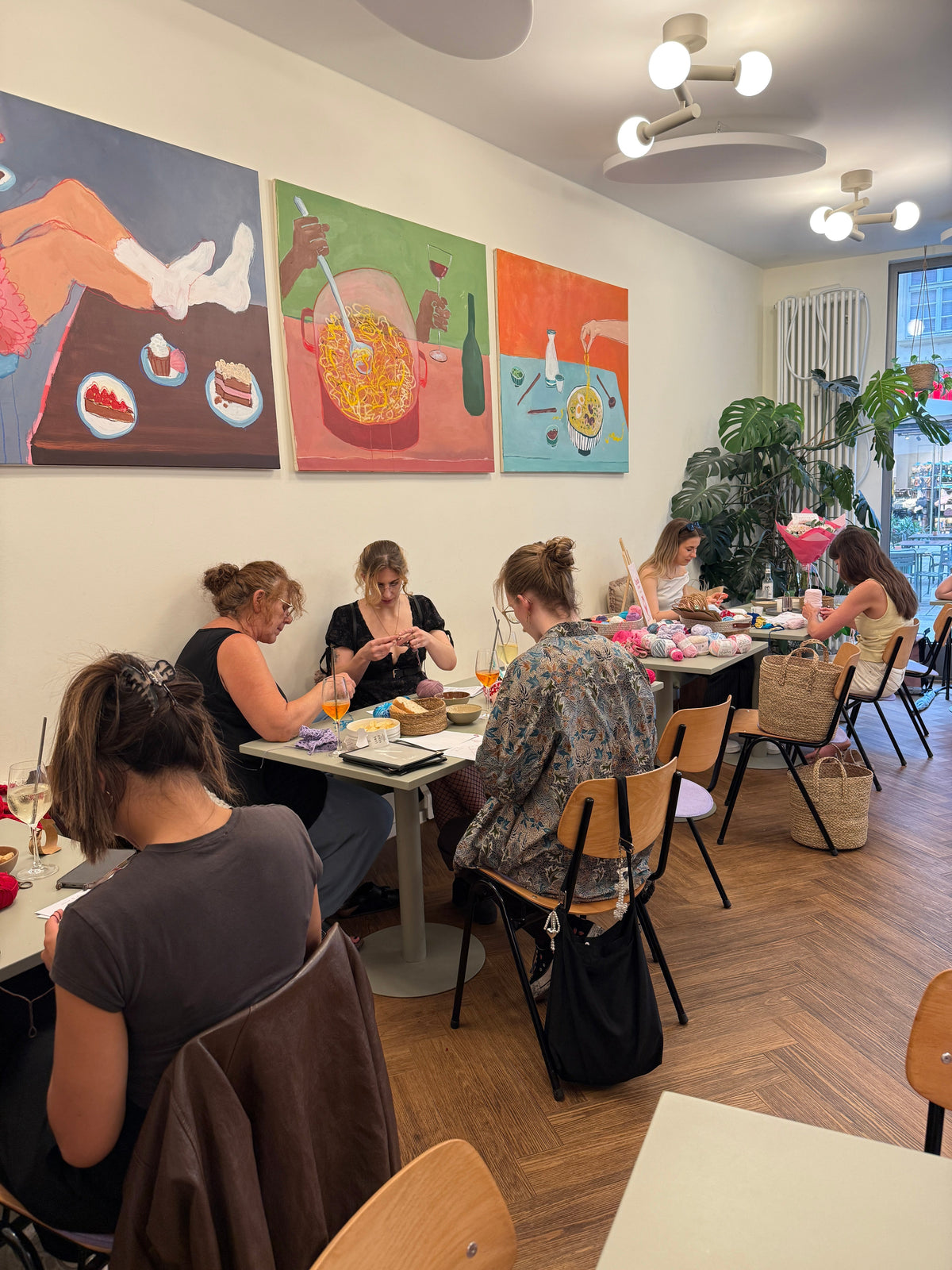Kreativabend im Café in Augsburg – Retro Kreativ Club
