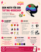 Anleitung: Welche Motive für den Tufting Workshop gut funktionieren
