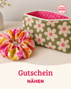 Gutschein für einen Näh Workshop bei retro.kreativ