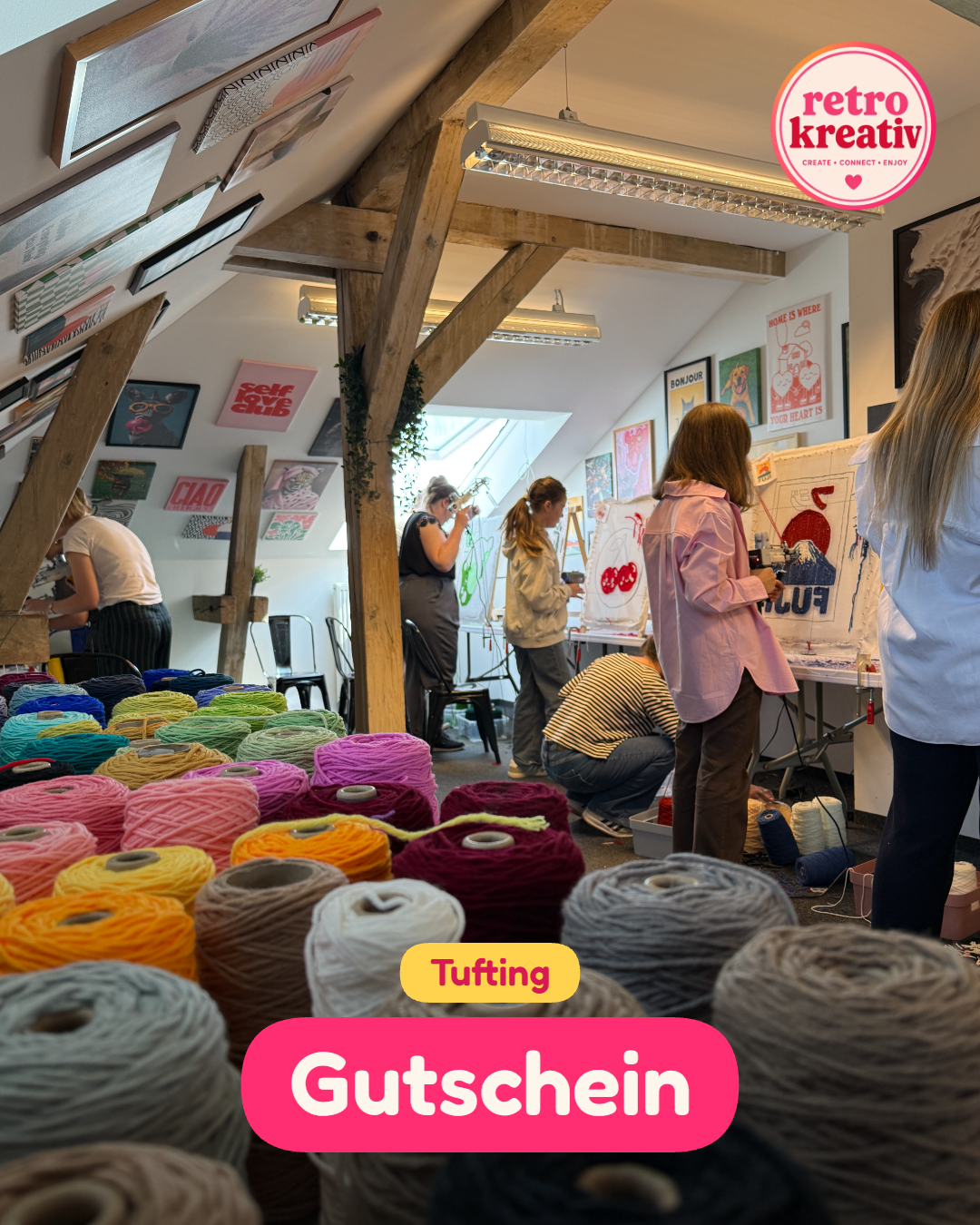 Gutschein · Tufting