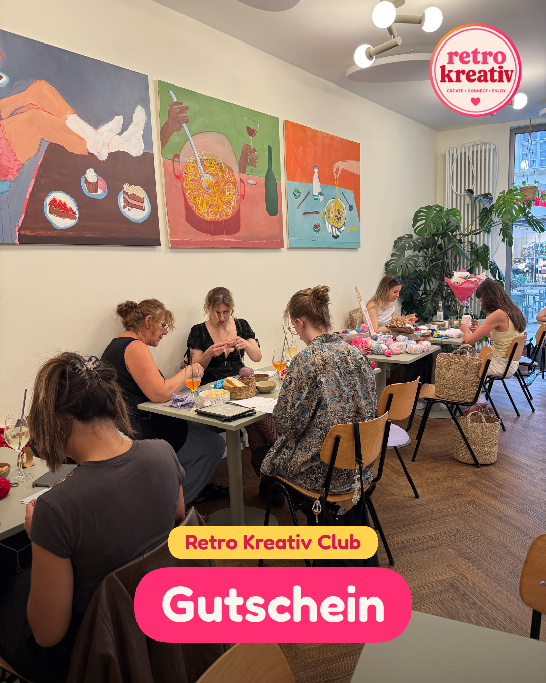 Gutschein · Retro Kreativ Club