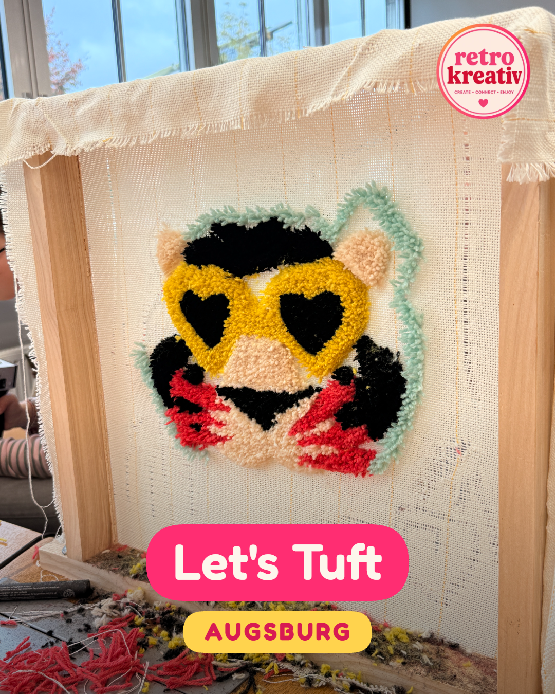 Let's Tuft · N8RAUM Augsburg · So 25.10. · 10 Uhr